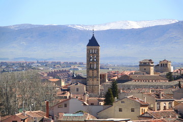 Fototapeta premium ville de segovia