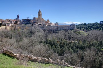 Obraz premium cathedrale de segovia