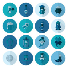 Saint Patricks Day Icon Set