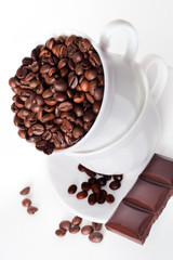 Coffee and chocolate