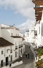 Paseo por Mijas pueblo en la provincia de M&aacute;laga