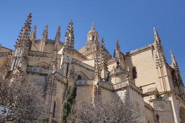Fototapeta premium cathedrale de segovia