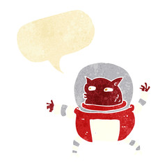 cartoon alien with speech bubble