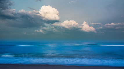 evening calmness on the beach