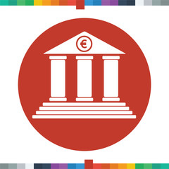 Bank icon.