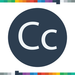 C letter icon.
