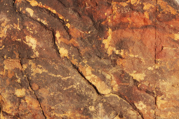 Background of brown stone wall texture (background)