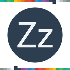Z letter icon.