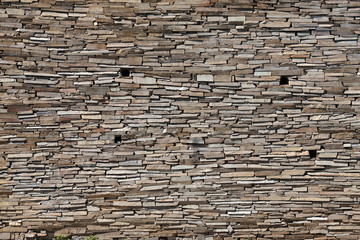 The new design of modern wall
