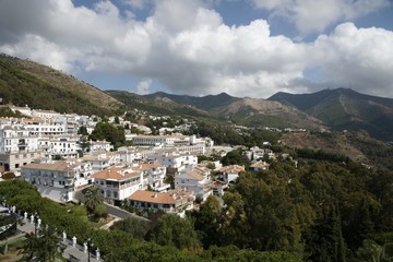 Fototapeta na wymiar Vistas del Municipio de MIjas, Málaga