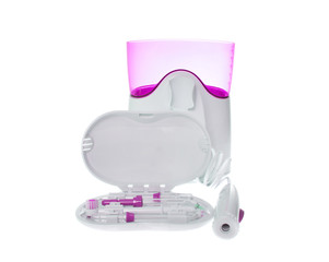 Brushing Teeth, Massage Gums. Irrigator for Oral Cavity Cleaning