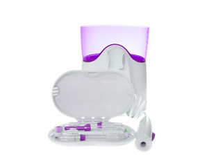Brushing Teeth, Massage Gums. Irrigator for Oral Cavity Cleaning
