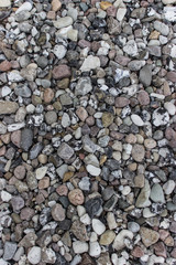 background / Background of gray pebbles 