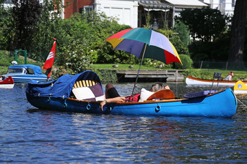 Chillen im Kanu_2