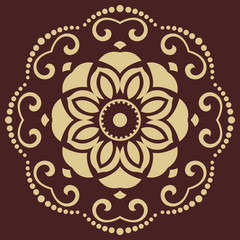 Oriental Abstract Vector Pattern