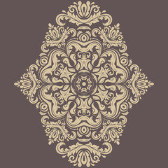 Damask Vector Oriental Pattern