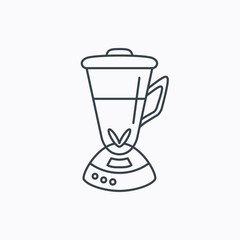 Mixer icon. Blender sign.