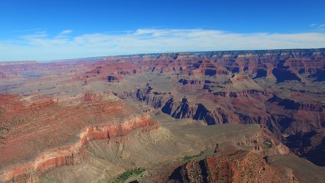 Aerial video of the Grand Canyon