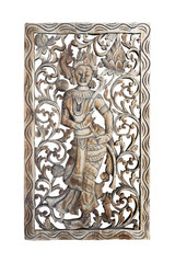 Wood carving Buddhist
