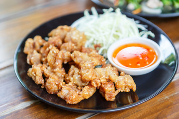 Fried tendon Chicken with