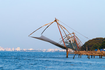 Fototapeta premium Chinese Fishing nets