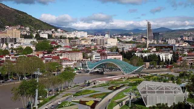 City center of Tbilisi, Georgia