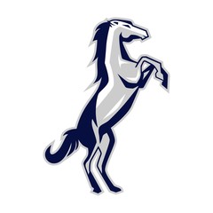 Horses Logo Template