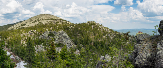 panorama of the Kruglica mountain