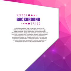 Abstract Creative concept vector booklet list for Web and Mobile