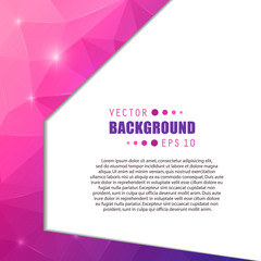 Abstract Creative concept vector booklet list for Web and Mobile