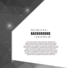 Abstract Creative concept vector booklet list for Web and Mobile