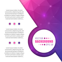 Abstract Creative concept vector booklet list for Web and Mobile