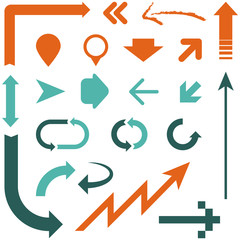 Retro Arrow Designs  © Giraphics
