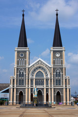 Fototapeta na wymiar Church in Thailand