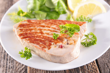 grilled fish tuna