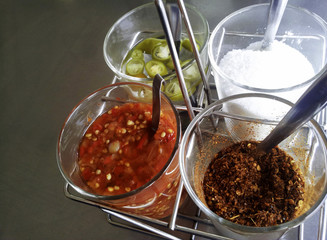 Thai flavouring for more tasty,sweet from sugar ,dry chilli and