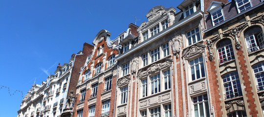 Fototapeta premium Façades d'immeubles