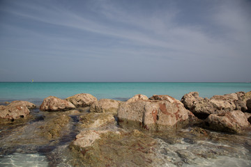 Fototapeta na wymiar Paesaggi dei caraibi