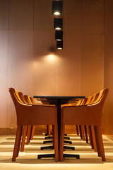 Tables and chairs