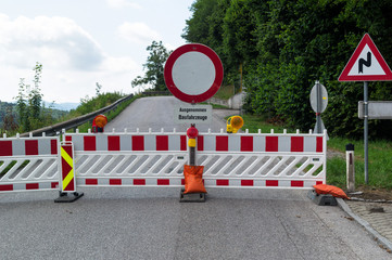 Strassenbaustelle