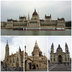 Budapest - photo collage