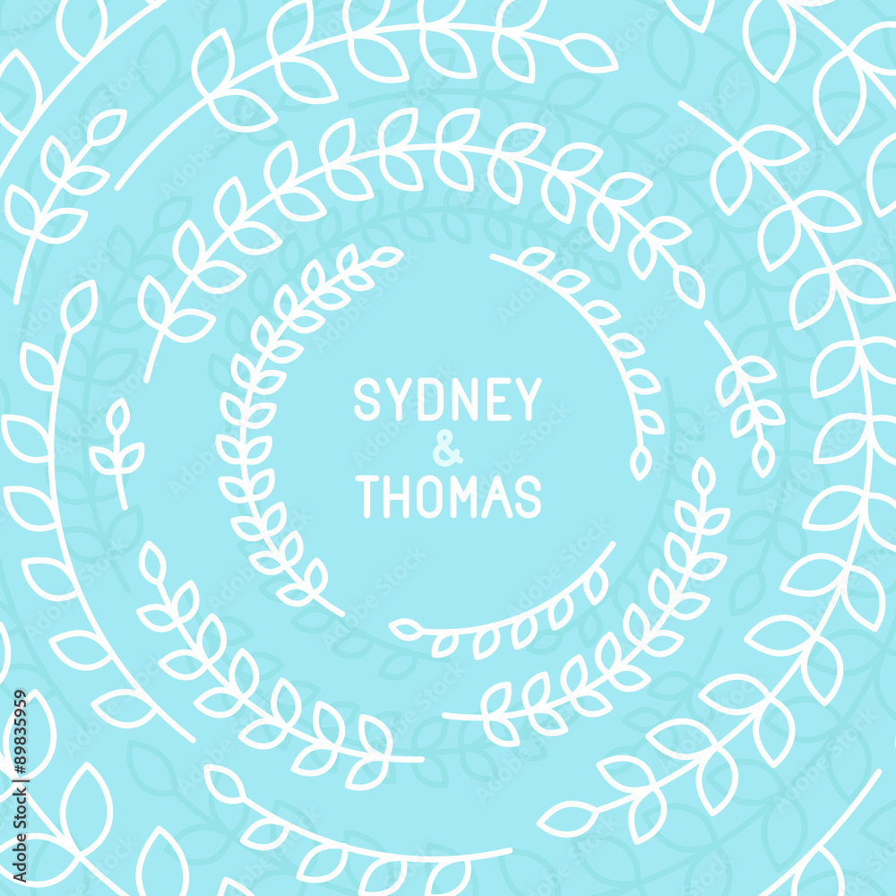 Poster vector abstract background