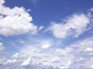 blue sky