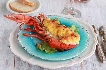 lobster gratin 