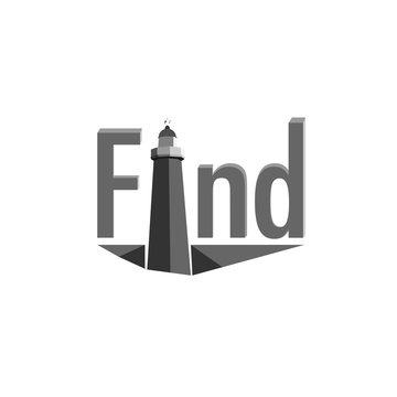 Find business lighthouse vector