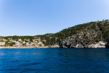 view of Mallorca coast, balearic islands, Spain