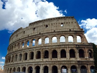 Fototapeta na wymiar Roma Colosseo