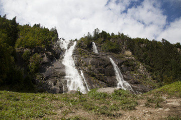 Obraz premium cascate nardis, val di genova