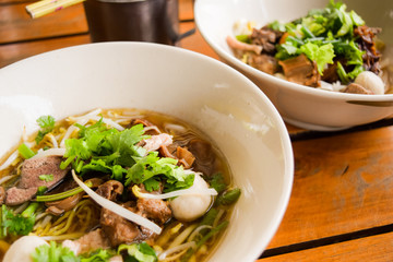 noodle soup is a delicious.