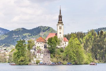 Lake Bled in Slovenia, Spring 2015
